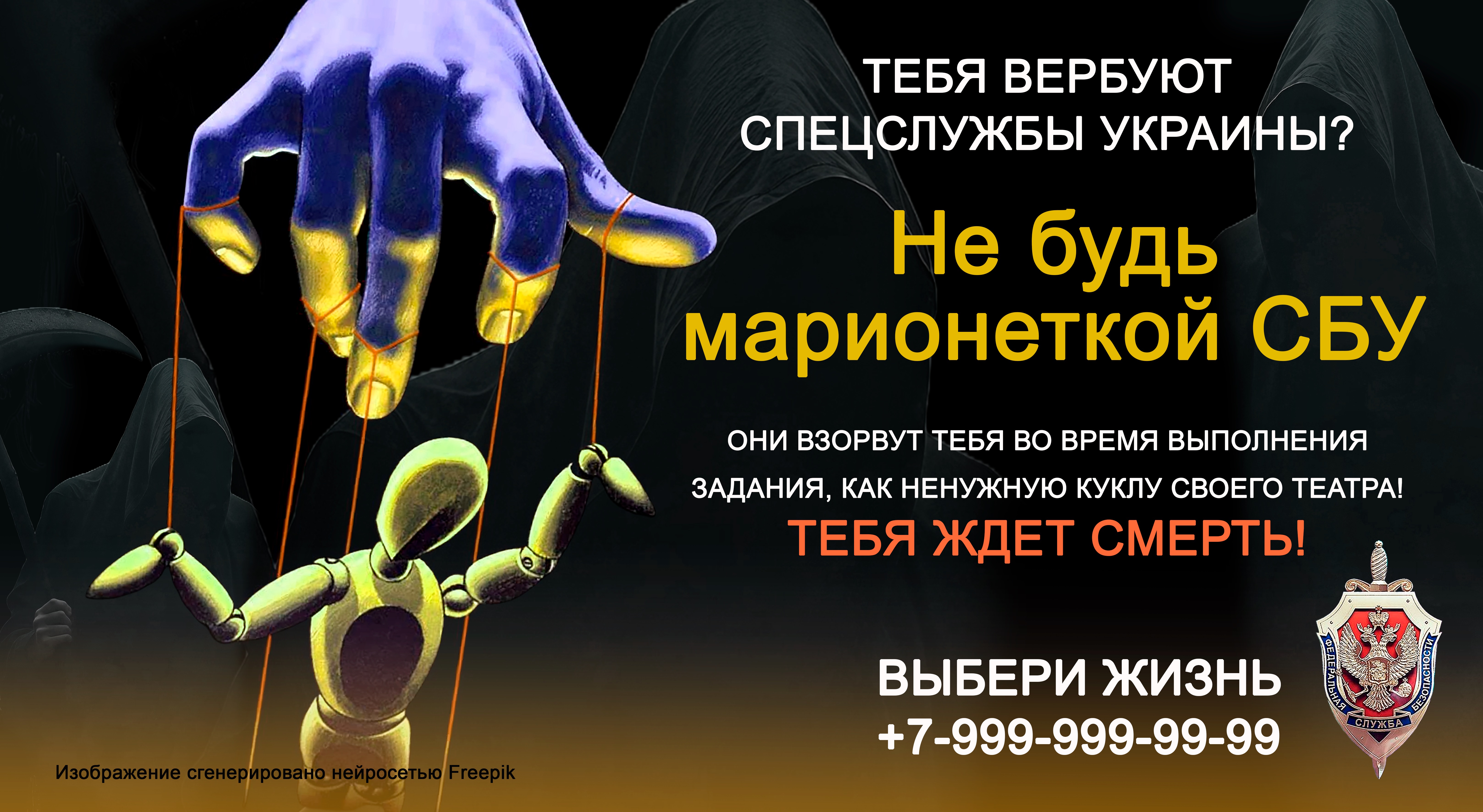 Не будь марионеткой СБУ